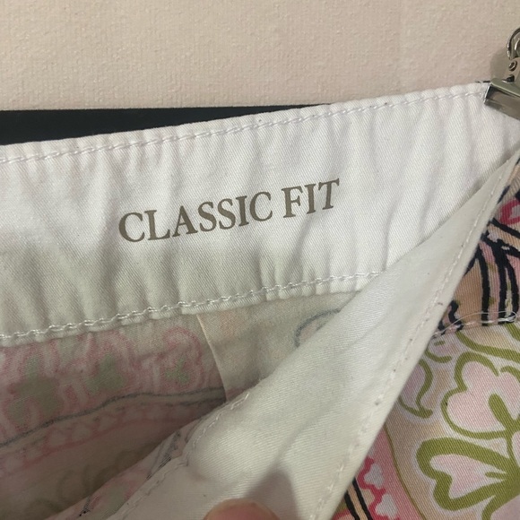 Croft & Borrow women's 6 paisley denim 5 pocket skirt preppy feminine EUC - Picture 4 of 7